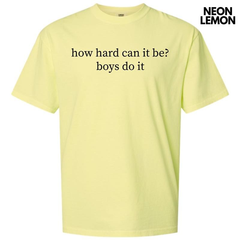 Boys Do It Comfort Colors T-Shirt 'NLB' Hoodie, Sweatshirt | RetroVerseTees.com