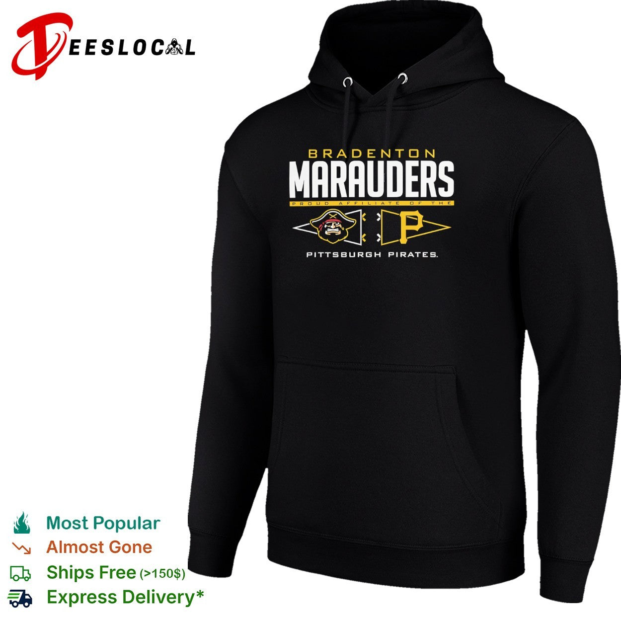 Bradenton Marauders Proud Affiliate of the Pittsburgh Pirates shirt