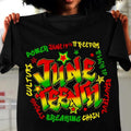 Breaking Every Chain Unisex Shirt, Juneteenth Since 1865 Tee, Black History, End of Slavery, Emancipation Day Gift...