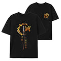 Breathing styles Breathing styles kyojuro Rengoku Katana T-shirt-90s Breathing styles style graphic tee-unisex...