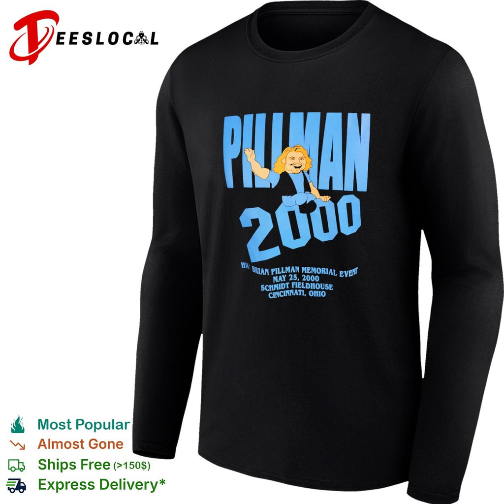 Brian Pillman 2000 HWA Memorial Event Cincinnati shirt