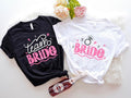 Bride Shirt, Pink Bachelorette Themed Shirts, Matching Bride Team Tee, Bridal Shower Party, Wedding Celebration Tee,...
