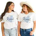 Bride T-Shirt, Beige JGA Heart Shirt, Bachelor Party, Funny Lettering Gift for Bride, Team Bride Shirt, I say YES...