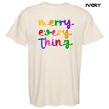 Bright Merry Everything Comfort Colors T-Shirt 'NLB' Hoodie, Sweatshirt | RetroVerseTees.com
