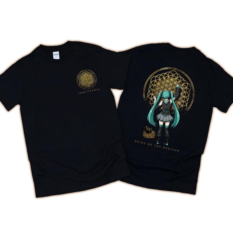 Bring Me The Vocaloid Shirt, Myku Horizon Tee, Rock Vocaloid Hoodie Sweatshirt | RetroVerseTees.com