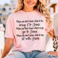 Bring it to Jesus DTF Transfers - THIS IS NOT A SHIRT Hoodie, Sweatshirt | RetroVerseTees.com