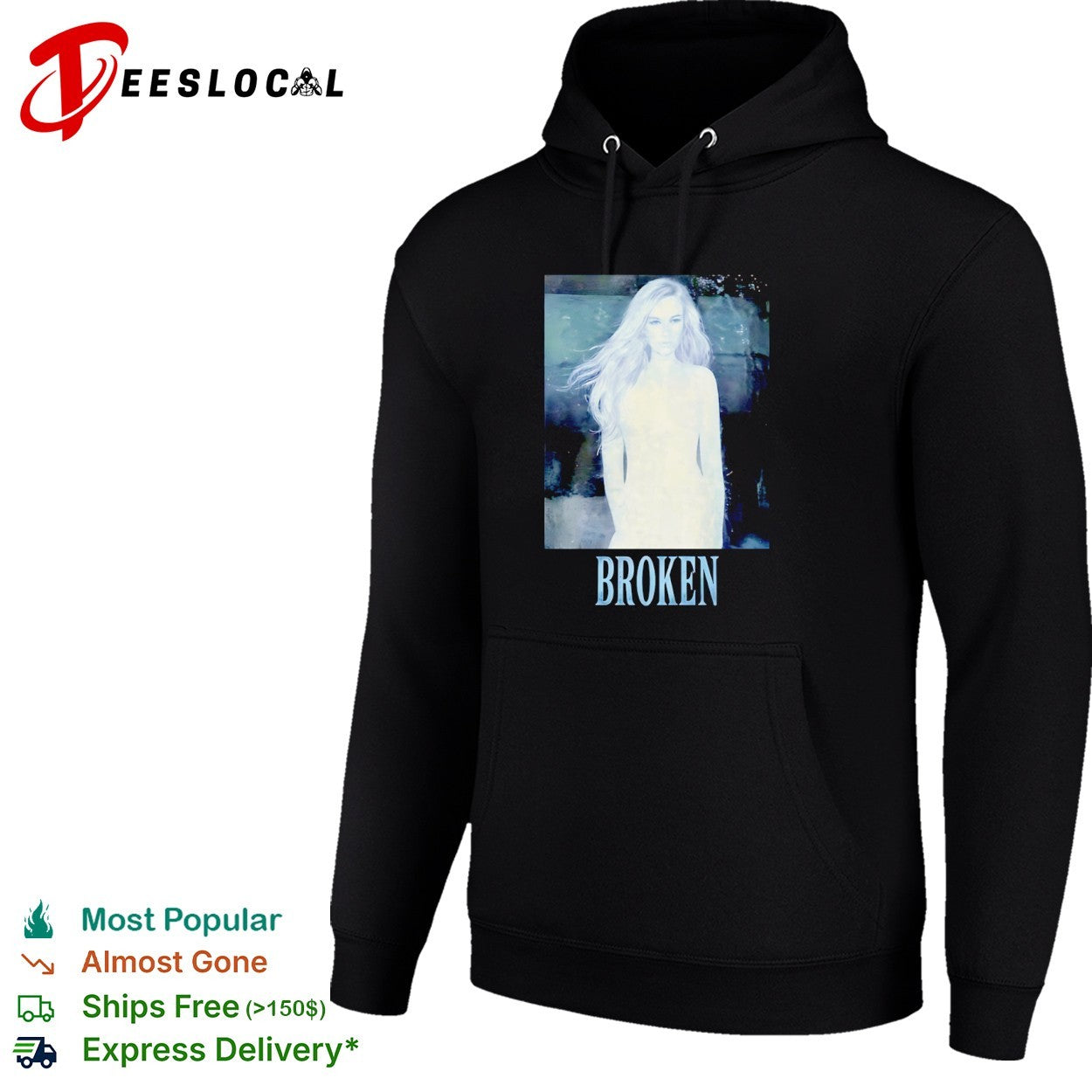 Broken Lindsay Lohan Portrait Y2K Aesthetic shirt