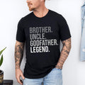 Brother Uncle Godfather Legend Shirt, Funny Uncle Shirt, Fathers Day Shirt, Godfather Shirt, Gift For Uncle, Fathers Day...