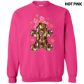 Brown Brushstroke Gingerbread Sweatshirt 'NLB' T-Shirts, Hoodie | RetroVerseTees.com