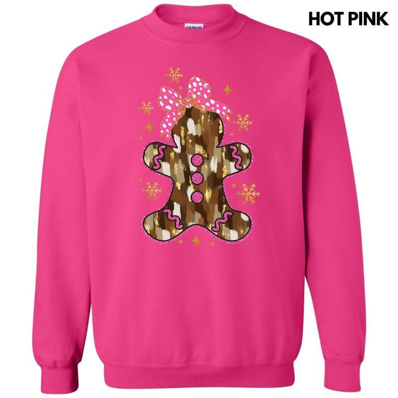 Brown Brushstroke Gingerbread Sweatshirt 'NLB' T-Shirts, Hoodie | RetroVerseTees.com