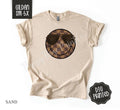 Brown Checkered Smiley Gildan Tshirt , Summer Tee, Cute Women's Shirt, Gift For Her Hoodie, Sweatshirt | RetroVerseTees.com