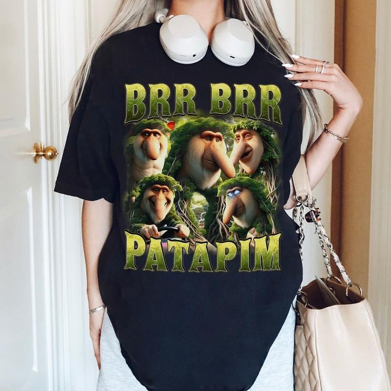 Brr Brr Patapim Patapam T-Shirt Italian Brainrot Meme Funny Tee Hoodie, Sweatshirt | RetroVerseTees.com