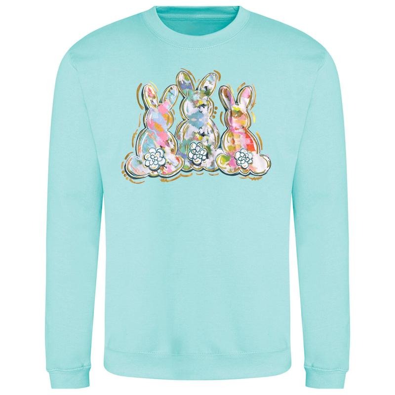 Brushstroke Peter Cottontail Just Hoods Sweatshirt T-Shirts, Hoodie | RetroVerseTees.com