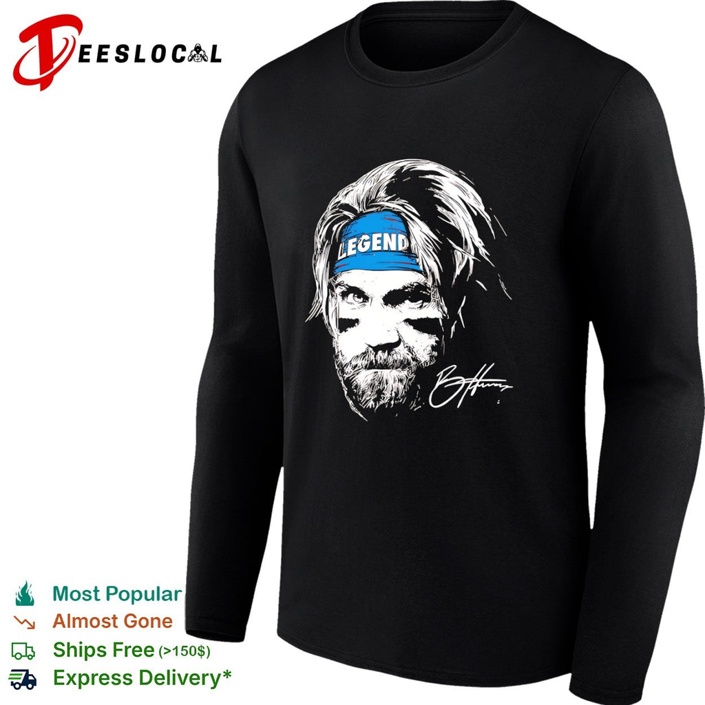 Bryce Harper Legend Signature Portrait Philadelphia Phillies shirt