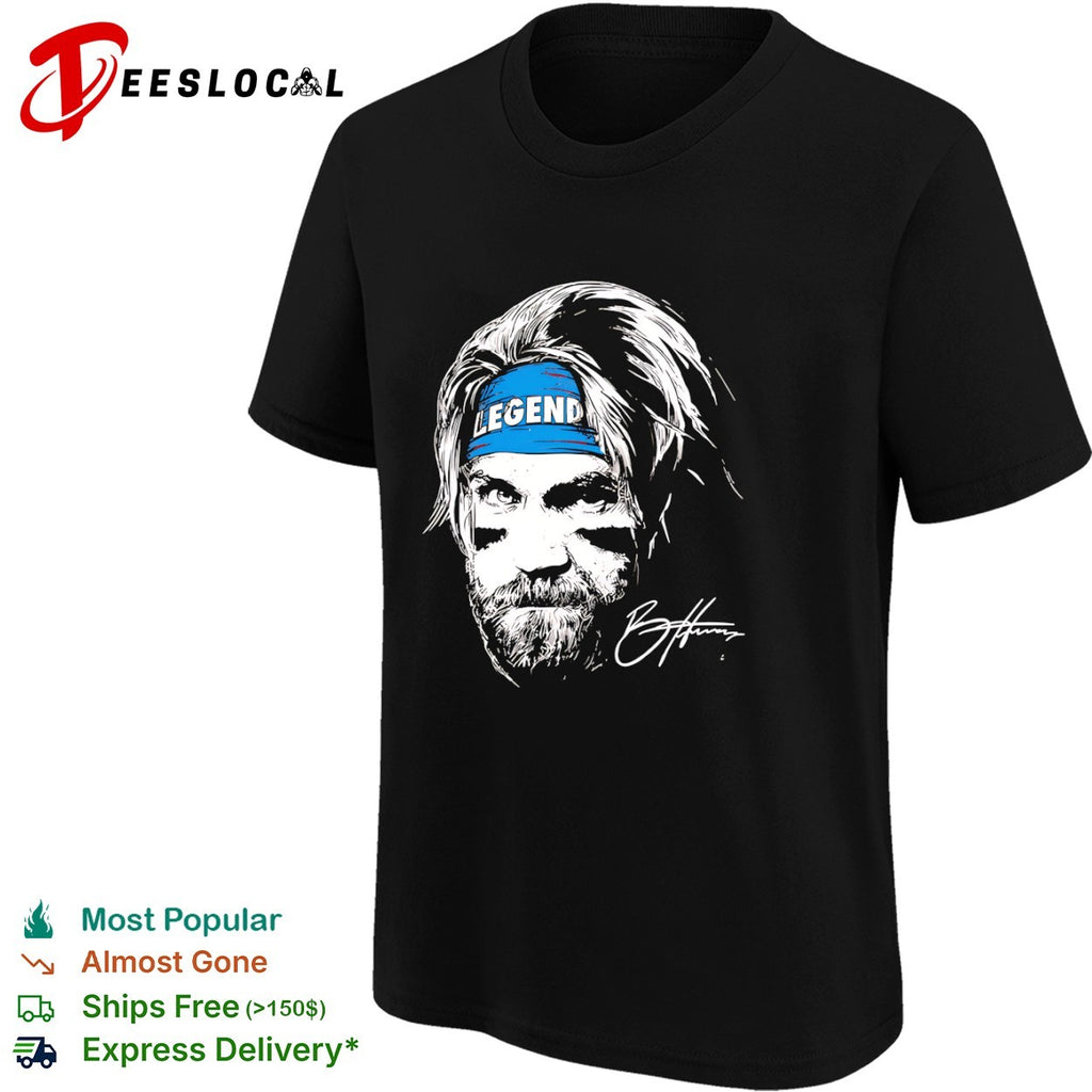 Bryce Harper Legend Signature Portrait Philadelphia Phillies shirt