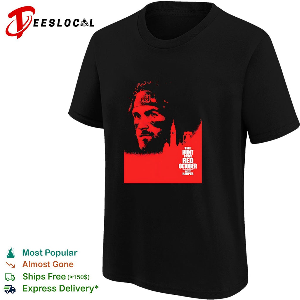 Bryce Harper the hunt for red October shirt