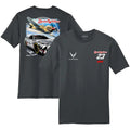 Bubba Wallace 23XI Racing Charcoal U.S. Air Force Car T-Shirt Gift For Fans Men Women Hoodie, Sweatshirt | RetroVerseTees.com