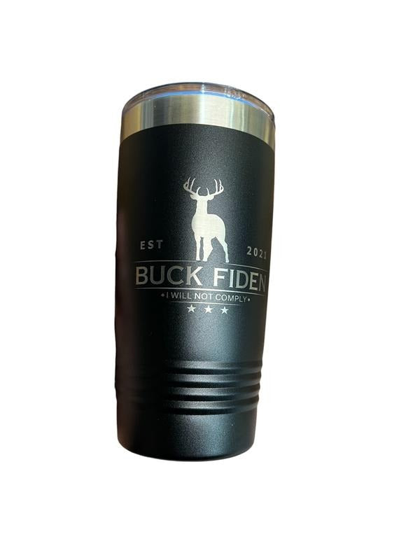 Buck Fiden 20 oz Tumbler Polar Camel Stainless Steel Tumbler with Slider Lid Gunpla brand Custom Engraving T-Shirts,...