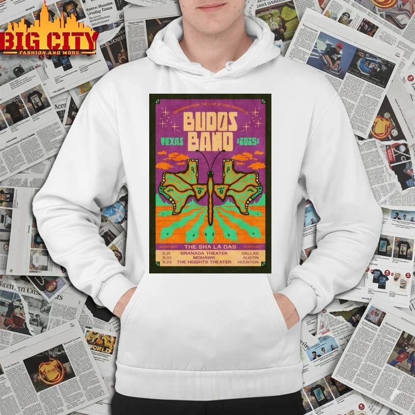 Budos Band TX Tour 2025 Poster shirt