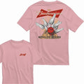 Budweiser Bowling Ghost Strike Beer Unisex T-shirt  Menswear Top Cotton 2 Side Tee Sweatshirt Hoodie | RetroVerseTees.com