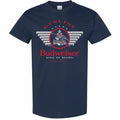 Budweiser Genuine King of Beer Navy Colorway T-Shirt Hoodie, Sweatshirt | RetroVerseTees.com