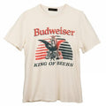 Budweiser Lager Beer Vintage Logo T-Shirt by Junk Food Hoodie, Sweatshirt | RetroVerseTees.com