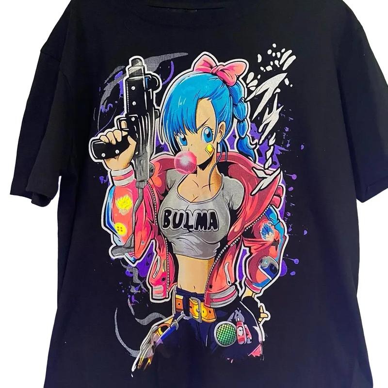 Bulma Poderosa Women's T-Shirt - Top for Women - Womenswear Hoodie, Sweatshirt | RetroVerseTees.com