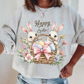 Bunny Basket DTF Transfers - THIS IS NOT A SHIRT Hoodie, Sweatshirt | RetroVerseTees.com