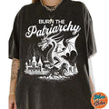 Burn The Patriarchy Feminist Shirts, Cotton Unisex T-shirt, Crew Neck, Size S- 3XL, Menswear Top, Womenswear Top...