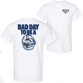 Busch Latte Bad Day To Be a Can White Front and Back Print T-Shirt Hoodie, Sweatshirt | RetroVerseTees.com