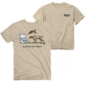 Busch Light Always on Point Front and Back Print T-Shirt Hoodie, Sweatshirt | RetroVerseTees.com