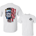 Busch Light American Flag T-Shirt, Custom Scenic Logo, Cotton Unisex, Full Color & Sizes Hoodie, Sweatshirt