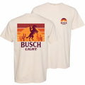 Busch Light Cowboy Sunset T-Shirt Hoodie, Sweatshirt | RetroVerseTees.com