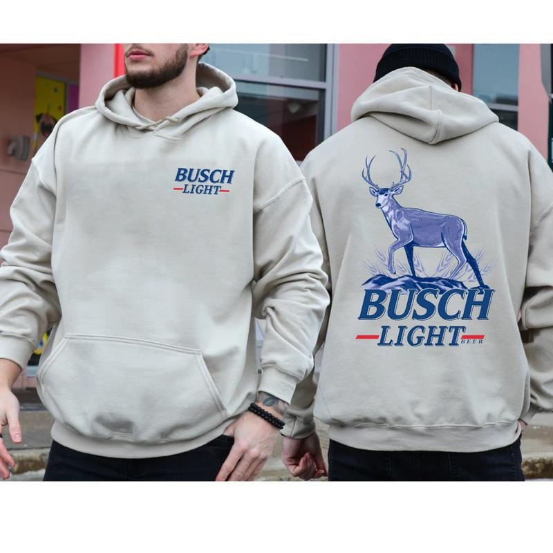 Busch Light Deer Hoodie & Sweatshirt, Classic Fit for Him and Her T-Shirts | RetroVerseTees.com