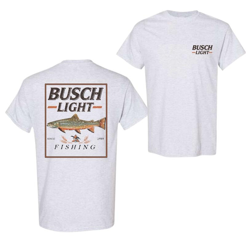 Busch Light Fishing Perch T-Shirt, Unisex T-Shirt, Full Color T-Shirt, For Men, For Women Hoodie, Sweatshirt