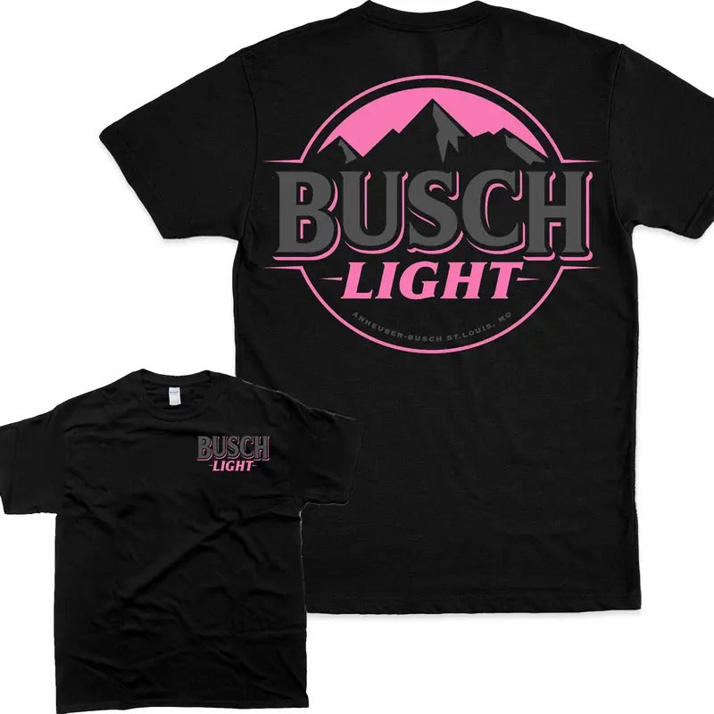 Busch Light Gift Tshirt, Busch Light Tshirt Full Color Men And Women Tshirt, Men's Tshirt, Women's Tshirt Casual Menswear...