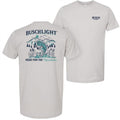 Busch Light Head for The Mountains Fishing FrontBack Print T-Shirt Hoodie, Sweatshirt | RetroVerseTees.com