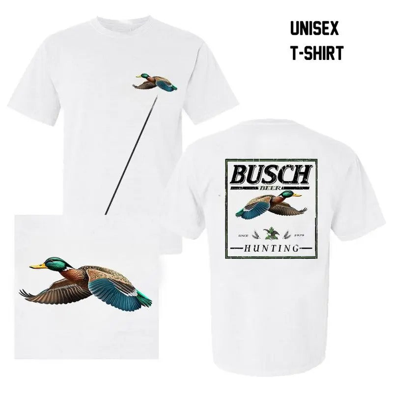 Busch Light Hunting Duck T-Shirt , For Him , For Her Hoodie, Sweatshirt | RetroVerseTees.com