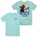 Busch Light Man's Best Friend Front and Back Print T-Shirt Hoodie, Sweatshirt | RetroVerseTees.com