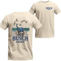 Busch Light Mans Best Friend Dog T-shirt, Busch Light Short Sleeve Tee, Unisex Shirt Hoodie, Sweatshirt | RetroVerseTees.com