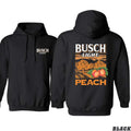 Busch Light Peach, Casual Wear Hoodie, Fresh and Vibrant Style Menswear Hoodie T-Shirts, Sweatshirt | RetroVerseTees.com