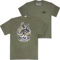Busch Light Pheasant Hunting Camo Logo Forest Green T-Shirt Hoodie, Sweatshirt | RetroVerseTees.com
