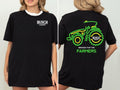 Busch Light T-Shirt Neon Tractor Design for Farmers, Trendy Gunpla brand Comfortable, 100% cotton Hoodie, Sweatshirt