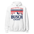 Busch Red White & Busch Light White Hoodie, Unisex Shirt, Shirt For Men, Shirt For Women, hot tikotk 2024 Sweatshirt