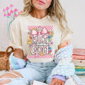 But God Pink Checkered DTF Transfers - THIS IS NOT A SHIRT Hoodie, Sweatshirt | RetroVerseTees.com