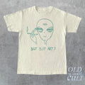 But Is It Art Alien Unisex T Shirt, Funny Alien Tee, Retro Ufo Shirt, Funny Saying Shirt, Meme T Shirt, Relaxed Cotton...