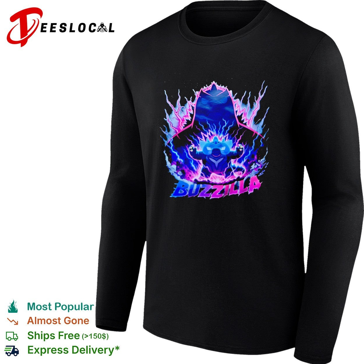 Buzzilla Monster Mashup Kaiju shirt