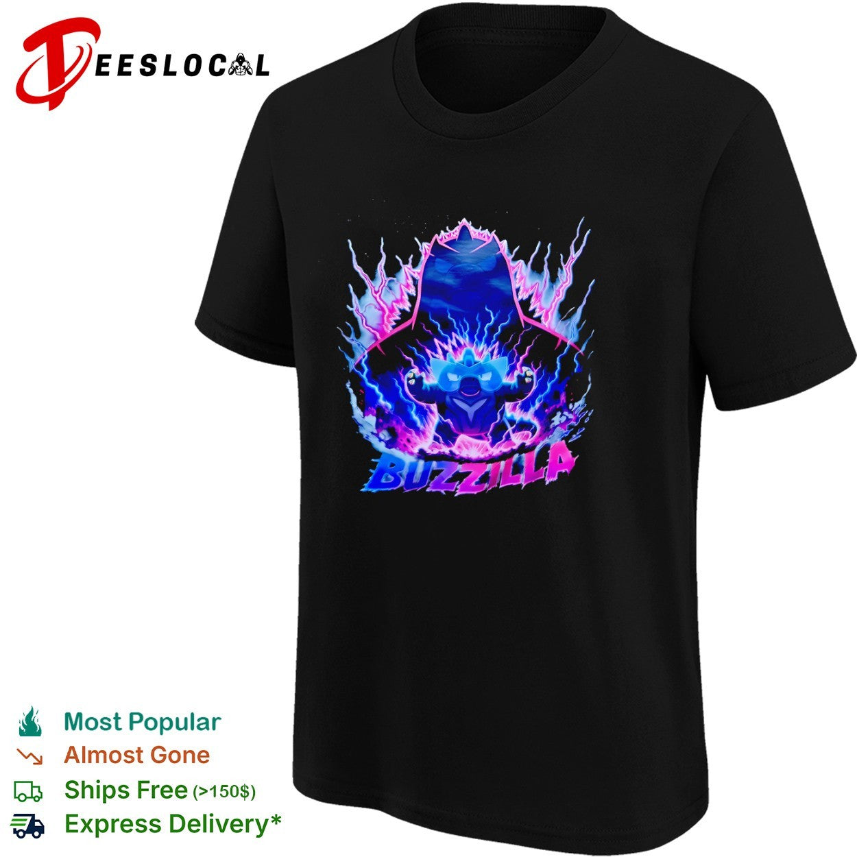 Buzzilla Monster Mashup Kaiju shirt