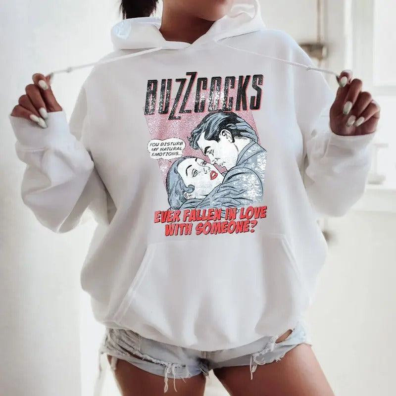 Bzzccks Vintage Inspired Tee, Punk Rock Fans Apparel, Vintage Rock Shirt, Unisex Sweater Pullover Tee Hoodie, Sweatshirt