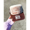 CAFFEINATED MOMS CLUB BROWN TAN TRUCKER HAT T-Shirts, Hoodie, Sweatshirt | RetroVerseTees.com